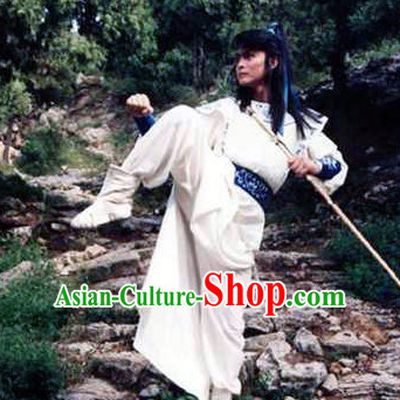 Ancient Chinese Style Hanfu Costumes Dress Authentic Clothes Culture Traditional National Clothing and Headpieces Complete Set for Men
