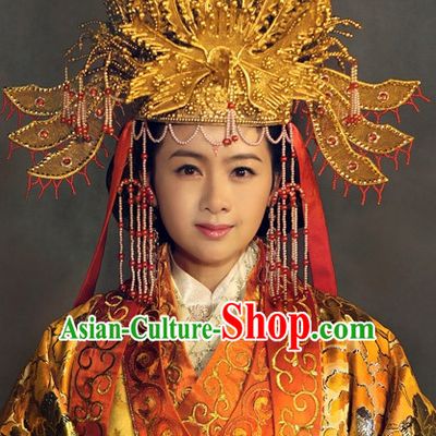 Ancient Chinese Style Empress Phoenix Hat for Women