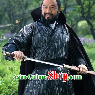 Ancient Chinese Style Knight Costumes Dress Authentic Clothes Culture Traditional National Clothing Complete Set