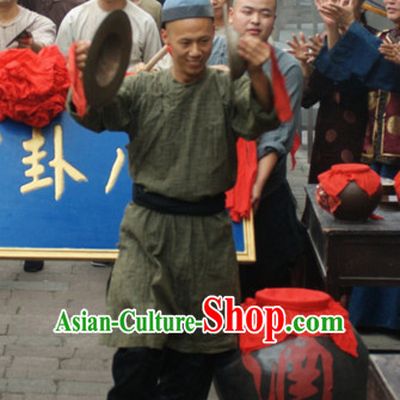 Ancient Chinese Style Peasant Costumes Complete Set for Men or Boys