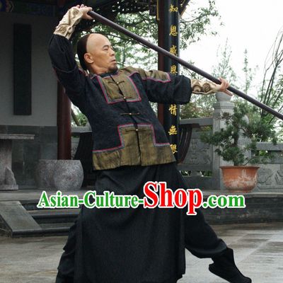 Ancient Chinese Style Kung Fu Costumes Complete Set for Men or Boys