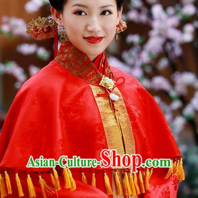 Traditional Ancient Chinese Style Bridal Wedding Hair Accessories Hair Jewelry Headpieces Set for Women