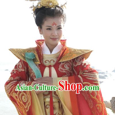 Traditional Ancient Chinese Style Bridal Wedding Hair Accessories Hair Jewelry Headpieces Set for Women