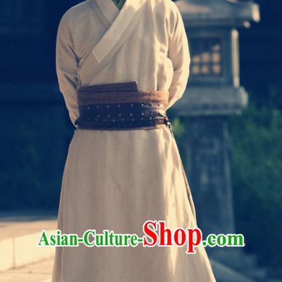 Traditional Chinese Ancien Kung Fu Uniform Robe Costume Complete Set for Men