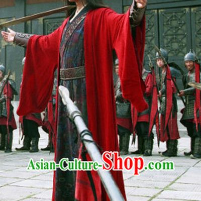 Traditional Chinese Ancient Hanfu Male Suits Clothes Garment Complete Set