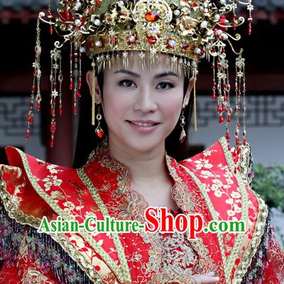 Traditional Ancient Chinese Style Bridal Wedding Hat for Women