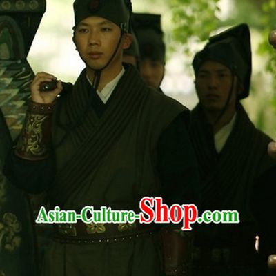 Traditional Chinese Ancient Servant Costumes Suits Complete Set