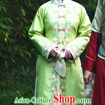 Traditional Chinese Ancient Ming Dynasty Lady Dress and Hairpieces Complete Set for Women