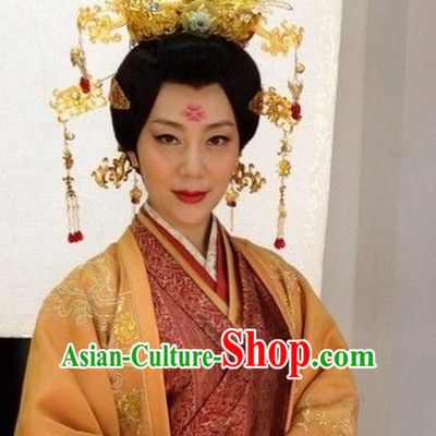 Ancient Chinese Traditional Style Queen Hair Jewelry Set