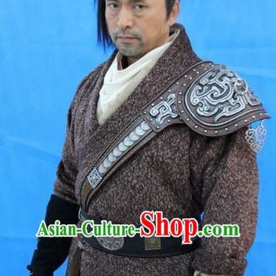 Traditional Chinese Ancient Fighter Costumes Complete Set for Men