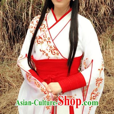 Traditional Chinese Ancient Lady Garment and Hairpieces Complete Set for Women