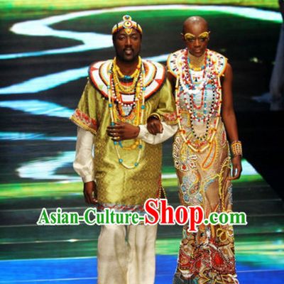 Asian Chinese Fashion Custom Tailored Custom Make Made to Order Chinese Style Fantasy Custom Made Professional Stage Performance Costumes and Hair Decoration Headwear Complete Set