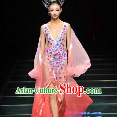 Asian Chinese Fashion Custom Tailored Custom Make Made to Order Chinese Style Fantasy Custom Made Professional Stage Performance Headwear