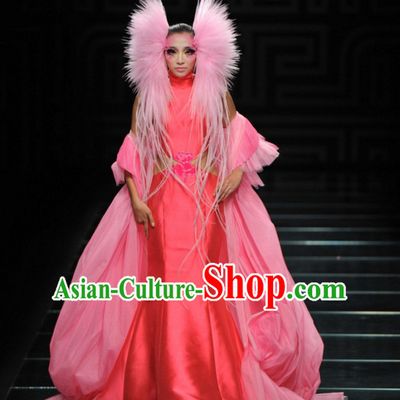 Asian Chinese Fashion Custom Tailored Custom Make Made to Order Chinese Style Fantasy Custom Made Professional Stage Performance Headwear