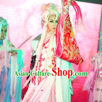Chinese Cartoon Character Cosplay Costumes Complete Set for Women Men