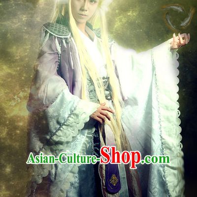 Chinese Cartoon Character Cosplay Costumes Complete Set for Men