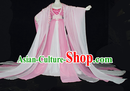 Ancient Chinese Imperial Royal Hanfu Clothing Complete Set for Women