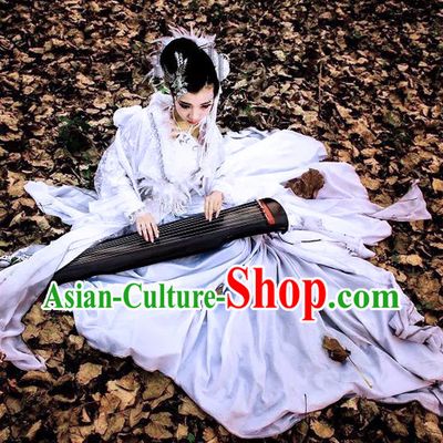 Sexy Imperial Royal Ancient Chinese Princess Clothing Complete Set for Women
