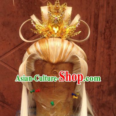 Ancient Chinese Imperial Royal Prince Hair Jewelry