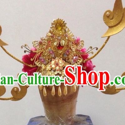 Ancient Chinese Imperial Royal Princess Hair Jewelry Headdress Hairpieces Hair Accessories