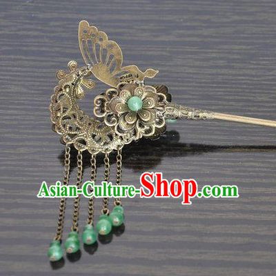 Chinese Traditional Ancient Imperial Hair Sticks Hair Ornaments Chopsticks Gold Hair Pins Hairsticks Oriental Asian Head Jewellery Hair Clips Hair pIeces Hair Style