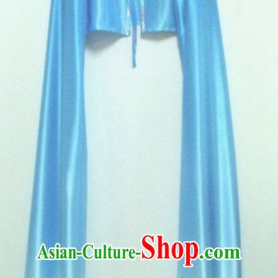 Color Transition Long Sleeves Chinese Classical Dance Costumes for Women