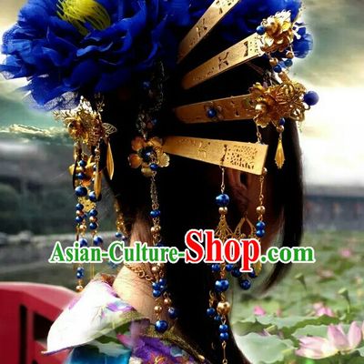 Ancient Chinese Imperial Royal Princess Hair Jewelry