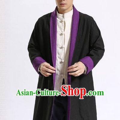 Long Minguo Style Male Mandarin Coat for Men or Boys