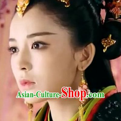 Chinese Traditional Ancient Imperial Empress Earrings