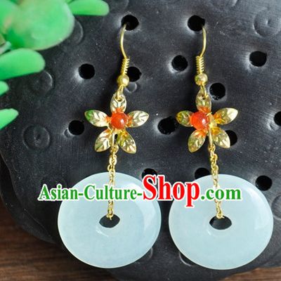 Chinese Traditional Ancient Imperial Empress Earrings