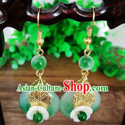 Chinese Traditional Ancient Imperial Empress Earrings
