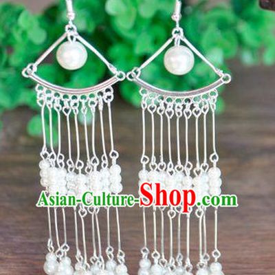 Chinese Traditional Ancient Imperial Empress Earrings