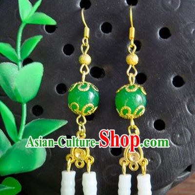 Handmade Chinese Traditional Ancient Imperial Empress Earrings