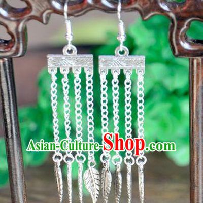 Handmade Chinese Traditional Ancient Imperial Empress Earrings