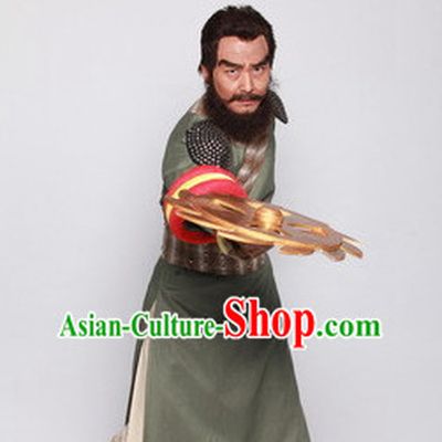 Ancient Chinese Wuxia Drama Knight Clothes Complete Set for Men