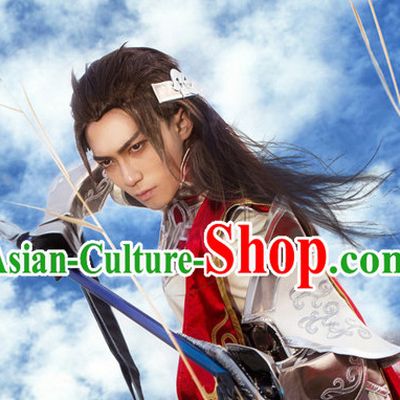 Ancient Chinese Style General Cosplay Costumes Complete Set for Men