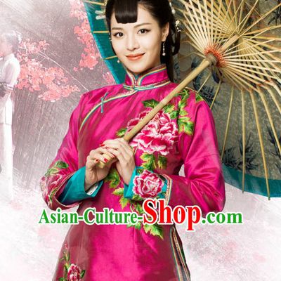 Traditional Chinese Style Mandarin Wedding Dresses Complete Set for Brides