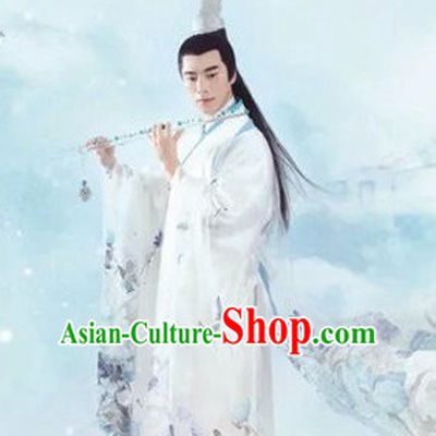 Ancient Chinese Men Clothes Complete Set