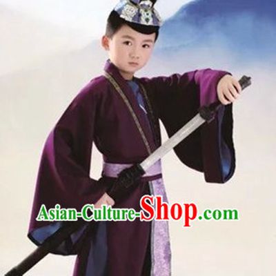 Ancient Chinese Prince Costumes Complete Set for Boys Children
