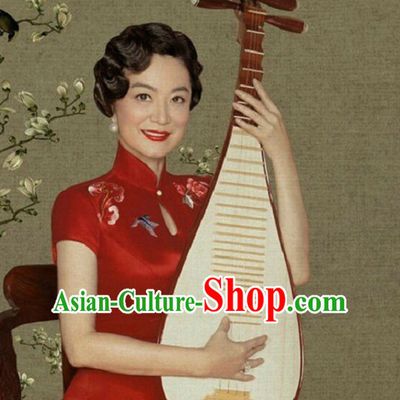 Traditional Chinese Qipao Dress for Women