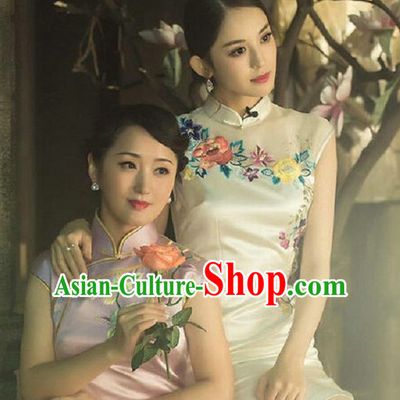 Traditional Chinese Qipao Dress for Women