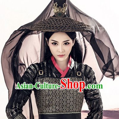 Ancient Chinese Traditional Bamboo Hat for Women or Men