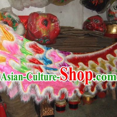 Chinese Traditional Lion Body Costume Pants Claws Set