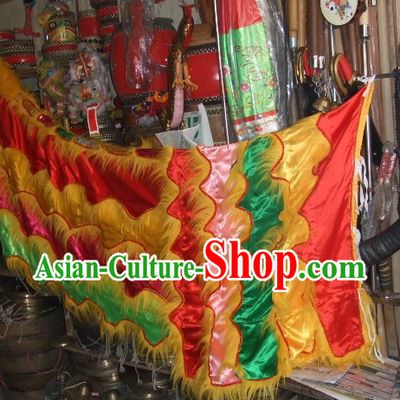 Chinese Traditional Lion Body Costume Pants Claws Set