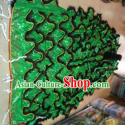 Chinese Traditional Lion Body Costumes Pants Claws Set