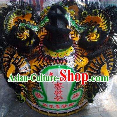 Top Ancient Chinese Traditional Futsan Style Lion Dancing Costumes Complete Set