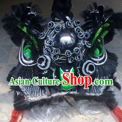 Top Ancient Chinese Zhang Fei Traditional Futsan Style Lion Dancing Costumes Complete Set