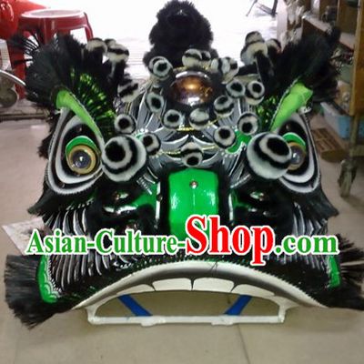 Top Ancient Chinese Zhang Fei Traditional Futsan Style Lion Dance Costumes Complete Set