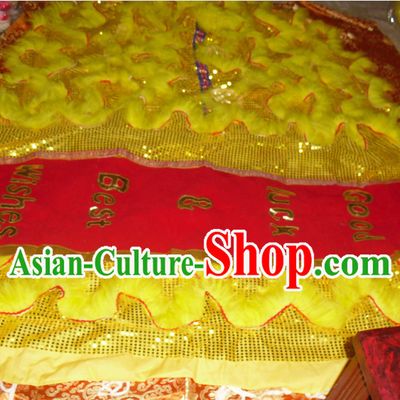 Top Asian Chinese Lion Dance Troupe Performance Suppliers Pants Equipments Art Instruments Lion Tail Costume