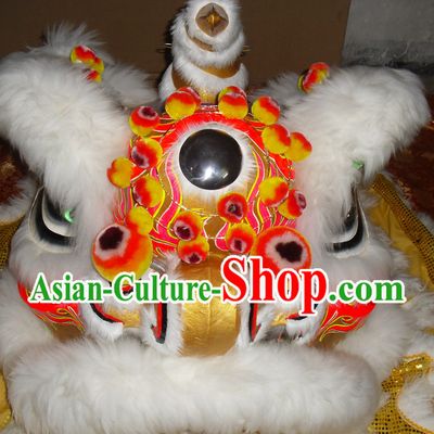 Top Asian Chinese Lion Dance Troupe Performance Suppliers Pants Equipments Art Instruments Lion Head Tail Costumes Complete Set